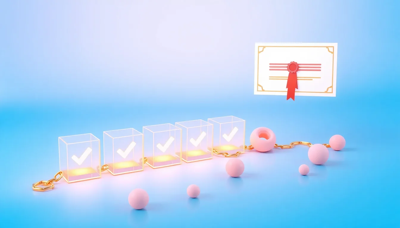 Decision Chain Proofs